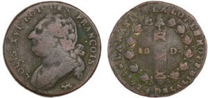 12 deniers type FRANCOIS - 1792 (Pau) 12 deniers type FRANCOIS - 1792 (Pau)