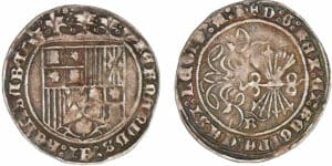 Espagne - Rois Catholiques - Ferdinand et Isabelle - Real B (Burgos) Espagne - Rois Catholiques - Ferdinand et Isabelle - Real B (Burgos)