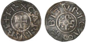 Charlemagne - Denier (Bourges)