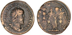Postume - Double sesterce (260-261) - La Foi