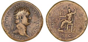 Domitien - Sesterce (89-90, Rome) Domitien - Sesterce (89-90, Rome)