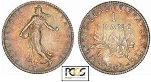 1 franc Semeuse 1909 1 franc Semeuse 1909