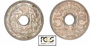 5 centimes Lindauer grand module - 1920 5 centimes Lindauer grand module - 1920