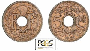 5 centimes Lindauer petit module - 1926 5 centimes Lindauer petit module - 1926