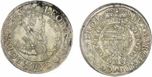 Autriche - Léopold V - 1/10 de thaler 1632 (Hall)