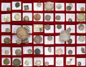 Collection de 52 monnaies de billon Collection de 52 monnaies de billon