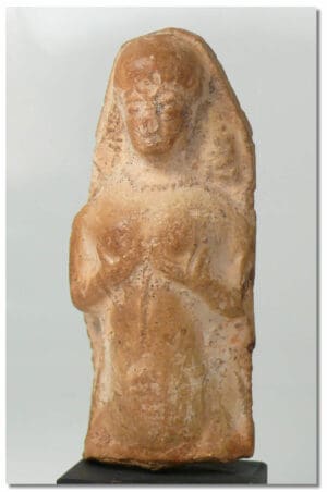 Proche Orient - Assyrien - Buste de femme en terre cuite - IIIème-Iième mill. av. J.-C. Proche Orient - Assyrien - Buste de femme en terre cuite - IIIème-Iième mill. av. J.-C.