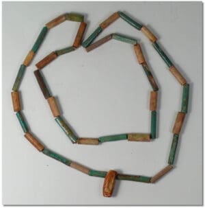 Egypte - Collier en perles tubulaires - 663-332 av. J.-C.