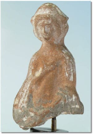 Grèce - Buste en terre cuite - Vème-IIIème siècle av. J.-C.