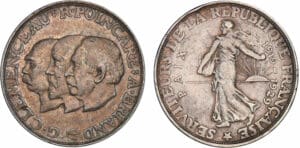 Module de la 20 francs Poincaré 1929 Module de la 20 francs Poincaré 1929