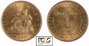 1 franc Chambre de commerce 1923 1 franc Chambre de commerce 1923