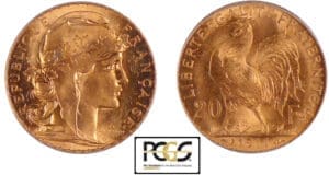 20 francs Marianne 1911 A (Paris)