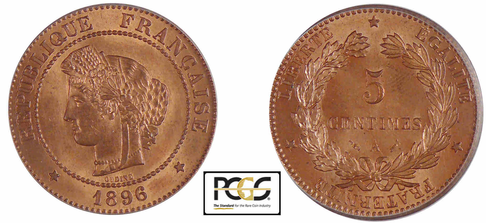 5 centimes Cérès 1896 A (Paris) 5 centimes Cérès 1896 A (Paris)