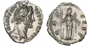 Antonin le Pieux - Denier (155, Rome) - La Fortune Antonin le Pieux - Denier (155, Rome) - La Fortune