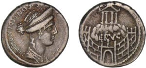 Considius - Denier (57 av. J.-C.)