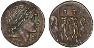 Memmia - Denier (109-108 av. J.-C.)