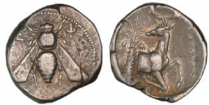 Ionie - Ephèse - Tétradrachme (387-295 av. J.-C.) Ionie - Ephèse - Tétradrachme (387-295 av. J.-C.)