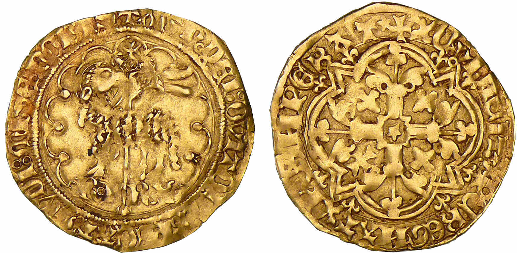 Charles VI - Agnel d'or - Montpellier Charles VI - Agnel d'or - Montpellier