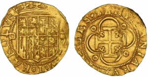 Espagne - Jeanne et Charles - Escudo non daté (1535) (Séville) Espagne - Jeanne et Charles - Escudo non daté (1535) (Séville)