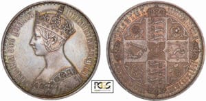 Grande-Bretagne - Victoria - Couronne 1847 Undecimo Grande-Bretagne - Victoria - Couronne 1847 Undecimo