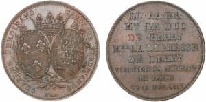 Louis XVIII - Module de la 5 francs 1817 Louis XVIII - Module de la 5 francs 1817