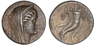 Royaume Lagide - Ptolémée II Philadelphos - Décadrachme (285-246 av. J.-C.) Royaume Lagide - Ptolémée II Philadelphos - Décadrachme (285-246 av. J.-C.)