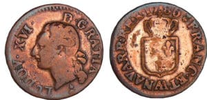 Louis XVI - Liard - 1786 AA (Metz)