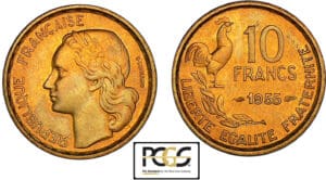 10 francs Guiraud 1955