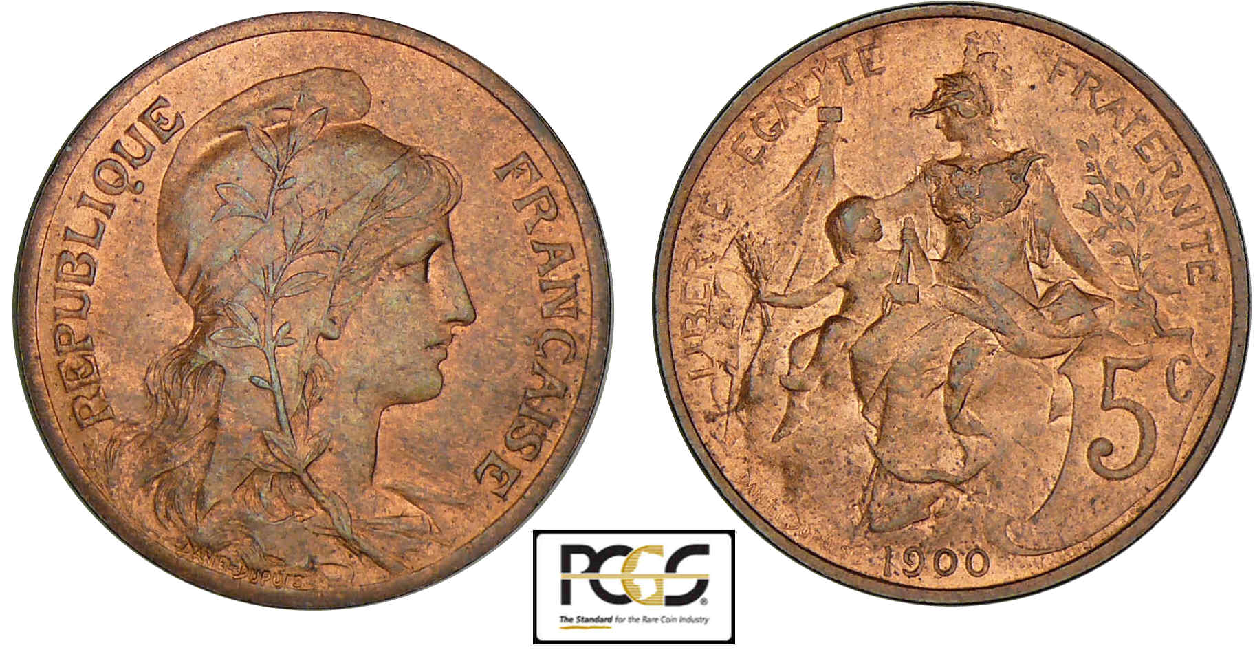 5 centimes Dupuis 1900 5 centimes Dupuis 1900