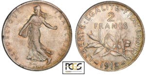 2 francs Semeuse 1913