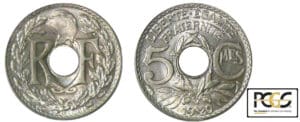 5 centimes Lindauer - Grand module - 1920 5 centimes Lindauer - Grand module - 1920