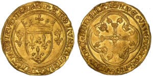 Charles VII - Ecu d'or à la couronne - Paris Charles VII - Ecu d'or à la couronne - Paris