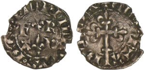 Philippe VI - Double tournois - 1er type Philippe VI - Double tournois - 1er type