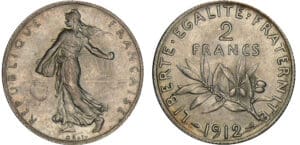 2 francs Semeuse 1912