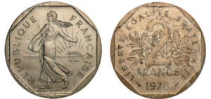 2 francs Semeuse 1978 - Essai 2 francs Semeuse 1978 - Essai