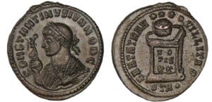 Constantin II - Nummus (Trèves)