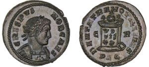 Crispus - Nummus (321, Lyon)