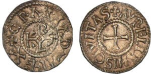 Charles II le Chauve - Denier (Orléans) Charles II le Chauve - Denier (Orléans)