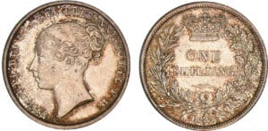 Angleterre - Victoria - 1 shilling 1845
