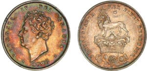 Angleterre - George IV - Shilling 1826