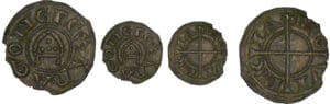 Provence - Alphonse Ier d'Aragon et Raymond de Bollène - Obole Provence - Alphonse Ier d'Aragon et Raymond de Bollène - Obole