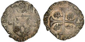 Comtat venaissin - Clément VIII - Douzain 1594 (Carpentras) Comtat venaissin - Clément VIII - Douzain 1594 (Carpentras)
