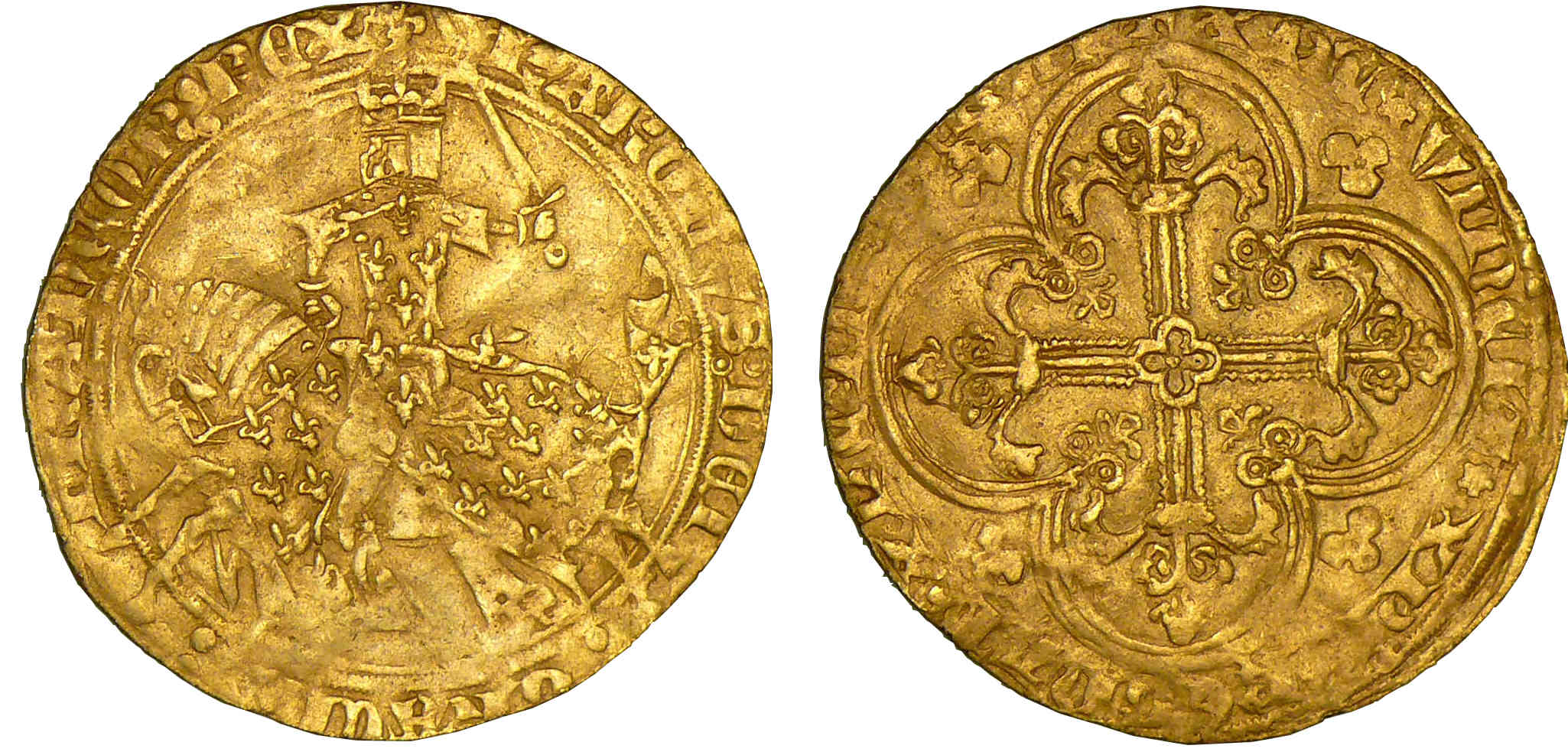 Charles V - Franc à cheval Charles V - Franc à cheval