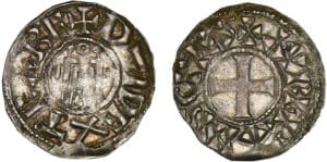 Orléanais - Evêché d'Orléans - Denier (avant 1000) Orléanais - Evêché d'Orléans - Denier (avant 1000)