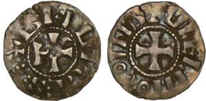 Auvergne - Comté de Brioude - Guillaume - Denier Auvergne - Comté de Brioude - Guillaume - Denier