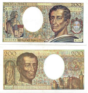 200 francs Montesquieu 1992 (alphabet M 101)
