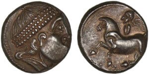 Celtes de l'est - Brugenland - Tétradrachme type de Kroisbach (100-50 av. J.-C.)