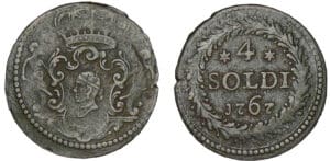 Corse - Paoli - 4 soldi 1767 (Murato) Corse - Paoli - 4 soldi 1767 (Murato)