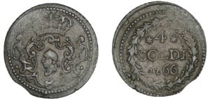 Corse - Paoli - 4 soldi 1766 (Murato) Corse - Paoli - 4 soldi 1766 (Murato)