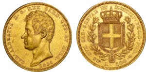 Italie - Carlo Alberto - 100 lire 1835 (Turin)